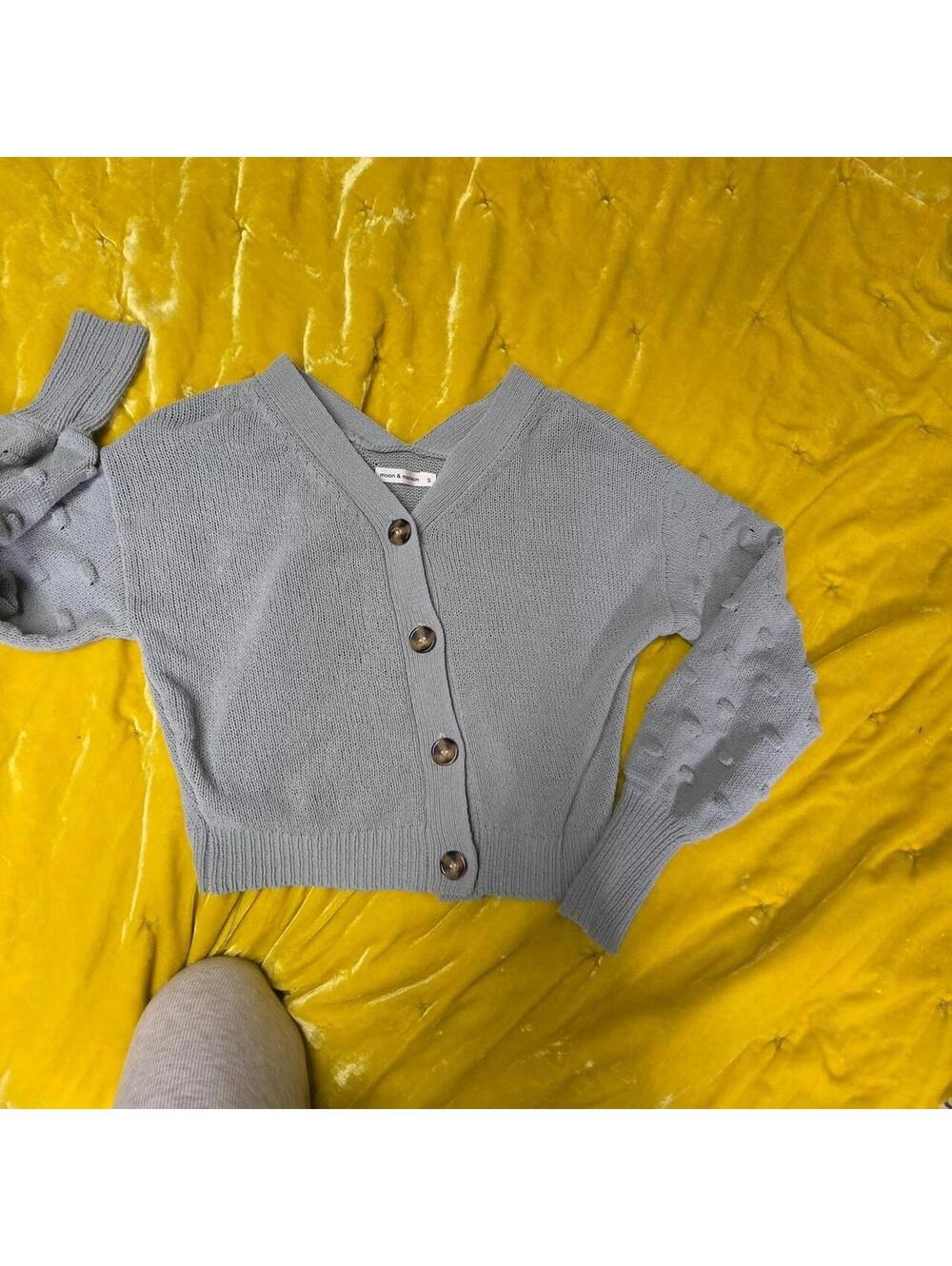 Women's Grey Cardigan